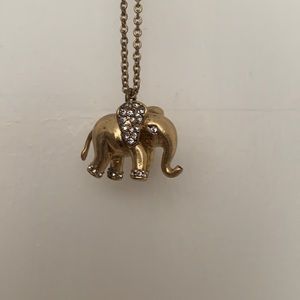 J. Crew Elephant pendant